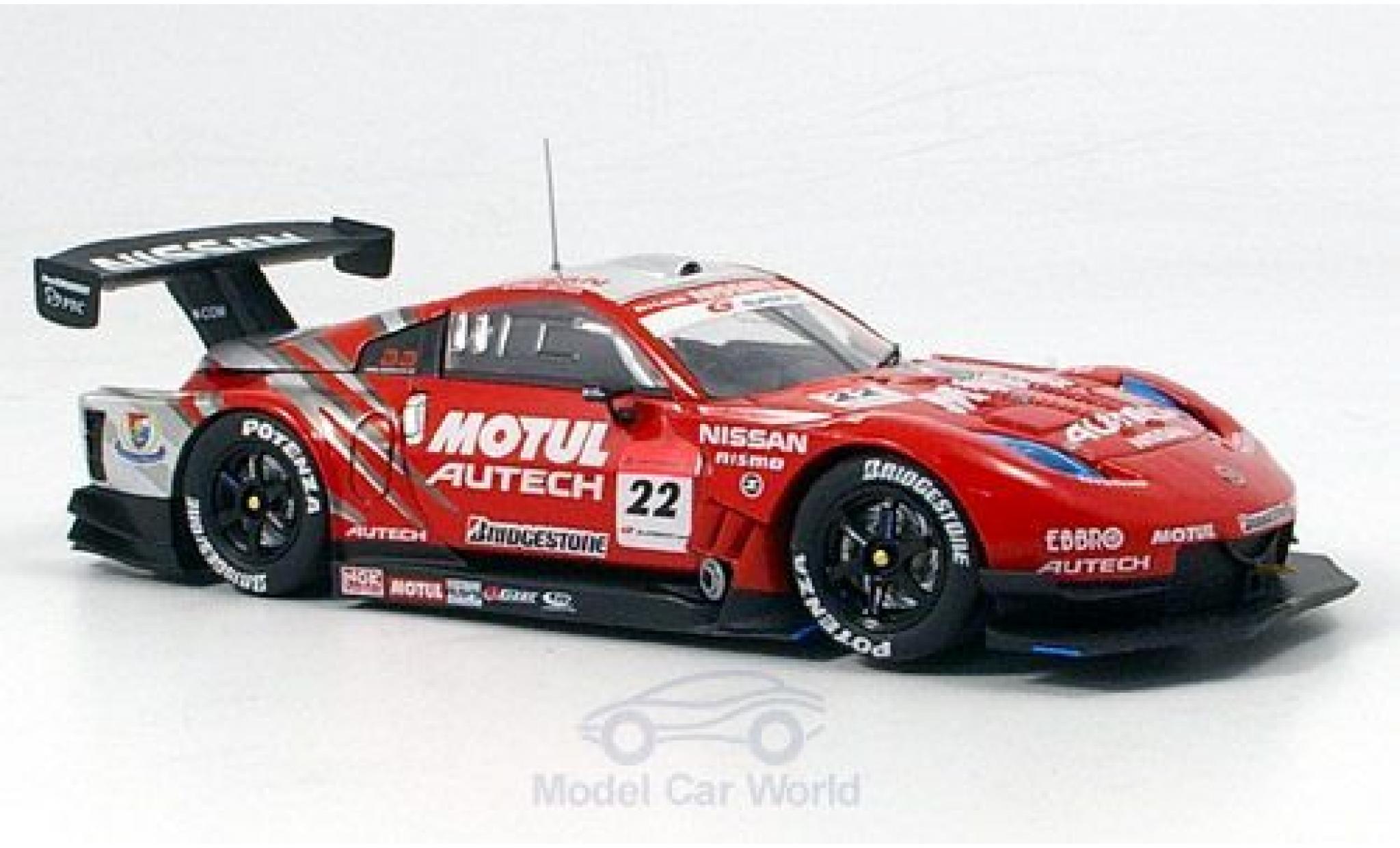 Nissan Fairlady Z 1/43 Ebbro Motul Super GT 2007 modelauto