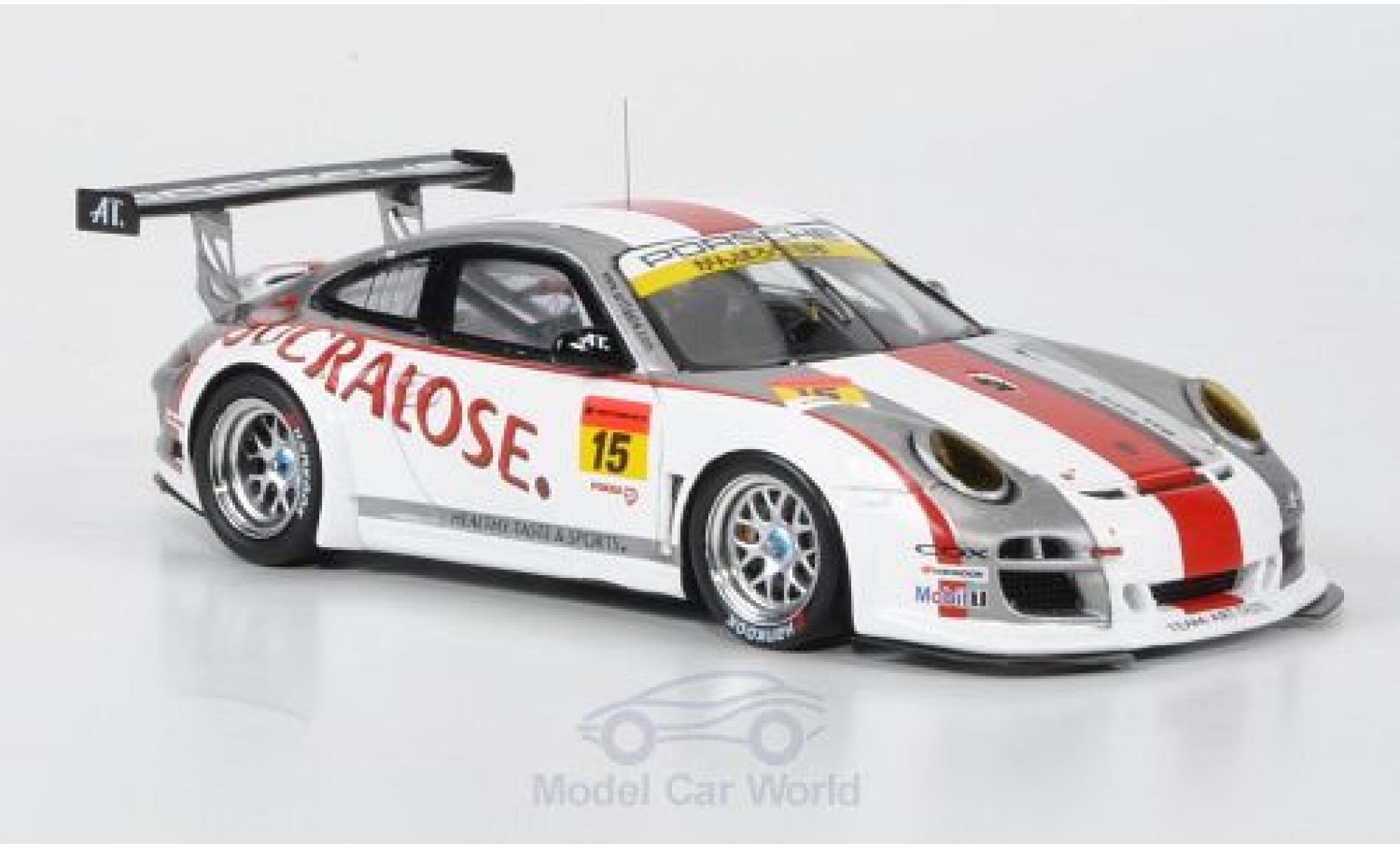 Porsche 991 GT3 R 1/43 Ebbro 911 GT3 R No.15 Sucralose Super GT 300 2011 modelauto