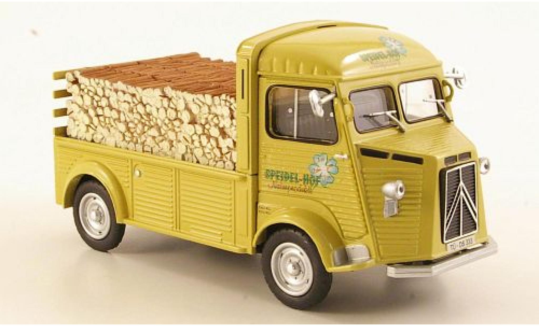 Citroen Type H 1/43 Eligor Pritsche Speidel Hof Naturprodukte avec charge modelauto