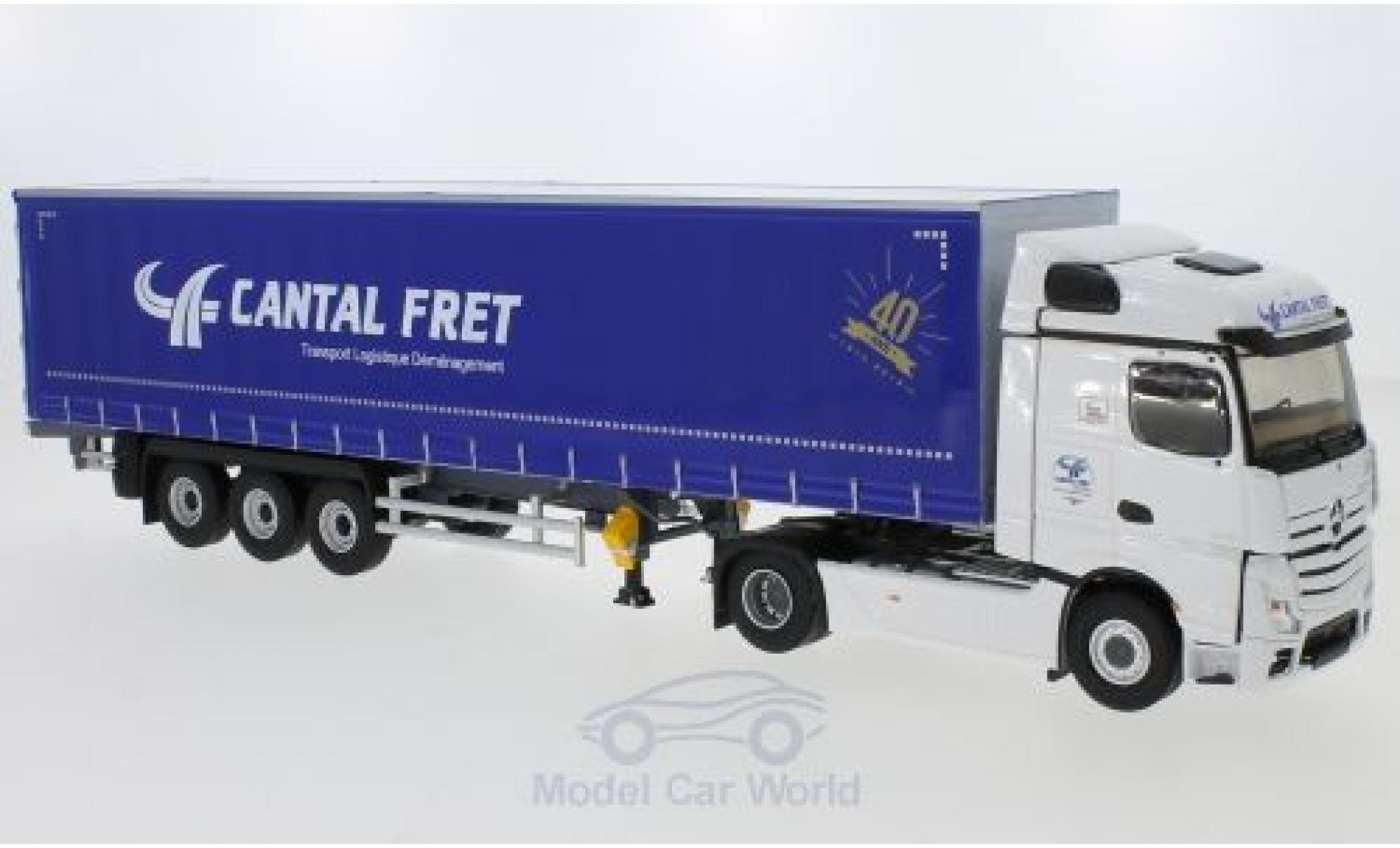 Mercedes Actros 1/43 Eligor 2 Streamspace Cantal Fret Gardinenplanen-Sattelzug modelauto