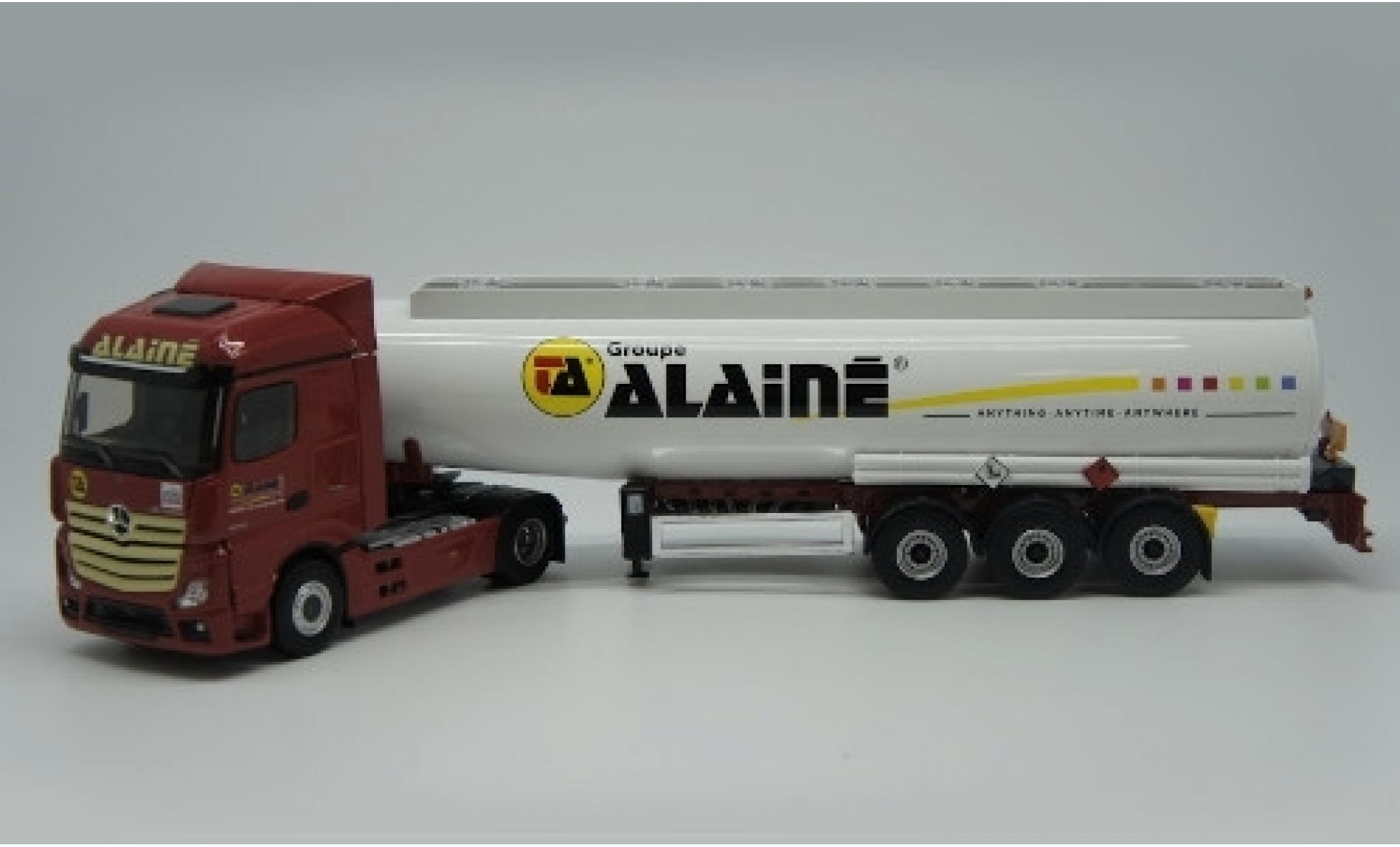 Mercedes Actros 1/43 Eligor 5 Groupe Alaine Tanksatelzug modelauto