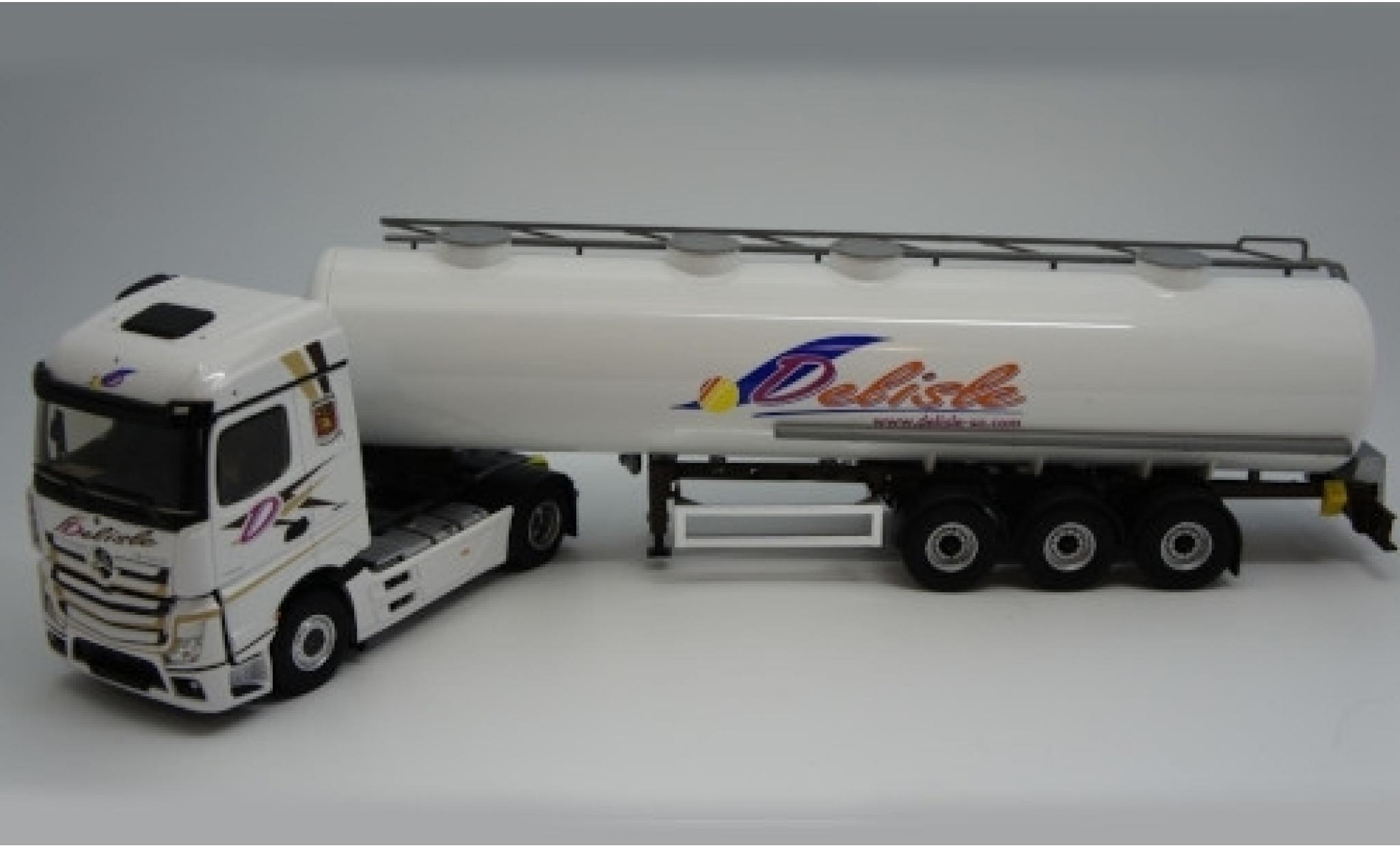 Mercedes Actros 1/43 Eligor 5 Streamspace Transports Delisle Tank-Sattelzug modelauto