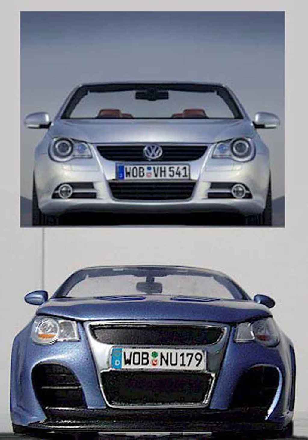 Volkswagen Eos Base 2.0 fsi techart 1/18 Norev