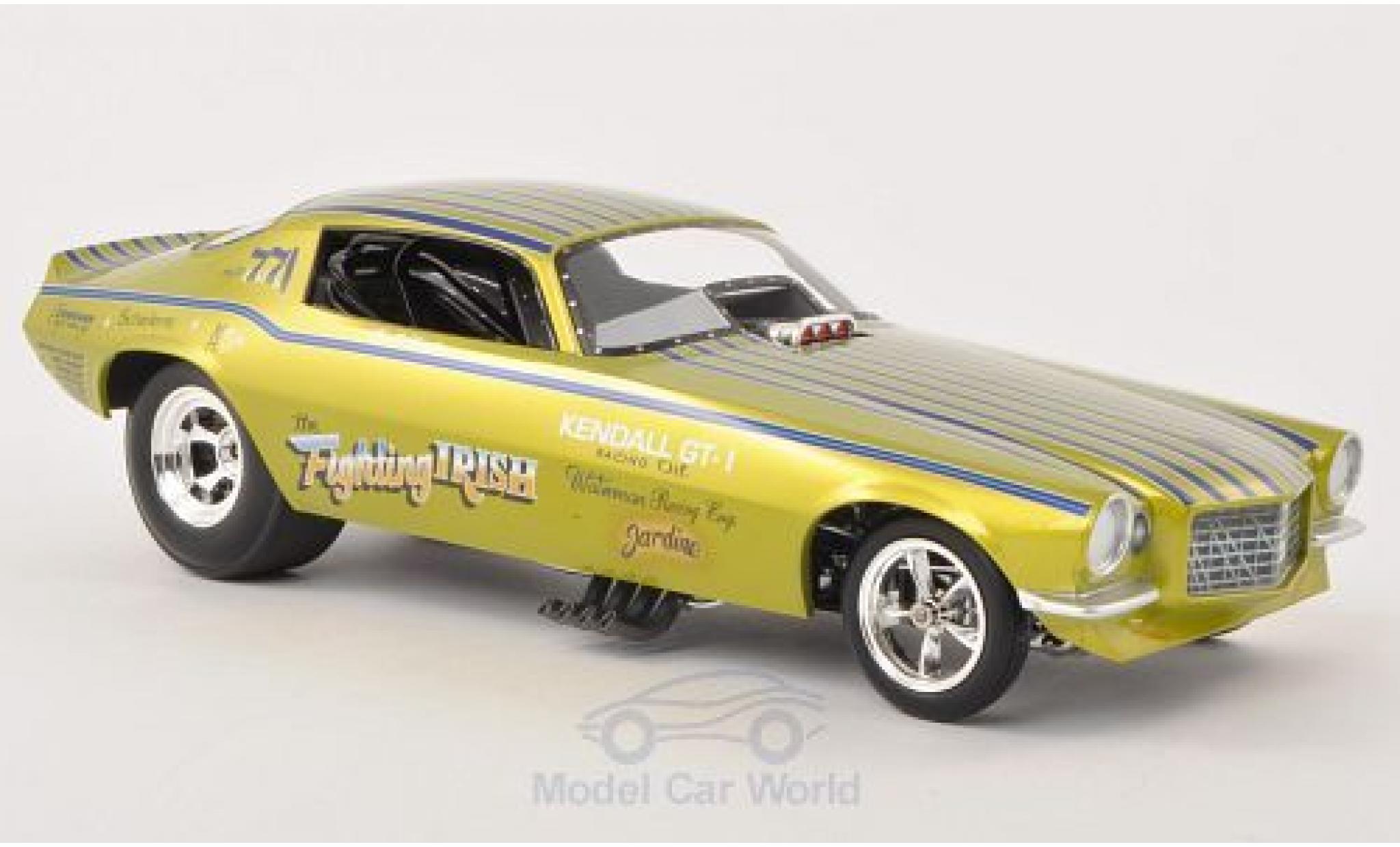 Chevrolet Camaro 1/18 Ertl Funny Car The Fighting Irish NHRA 1971 modelauto