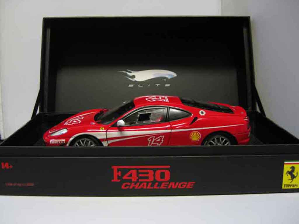 Ferrari F430 Challenge 1/18 Hot Wheels Elite Challenge spezial edition limited of 2006 modelauto