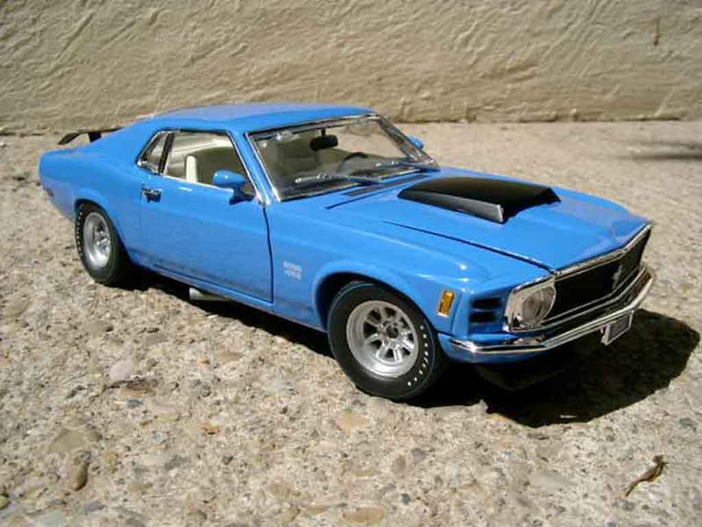 Ford Mustang 1970 1/18 Motormax 1970 boss 429 modelauto