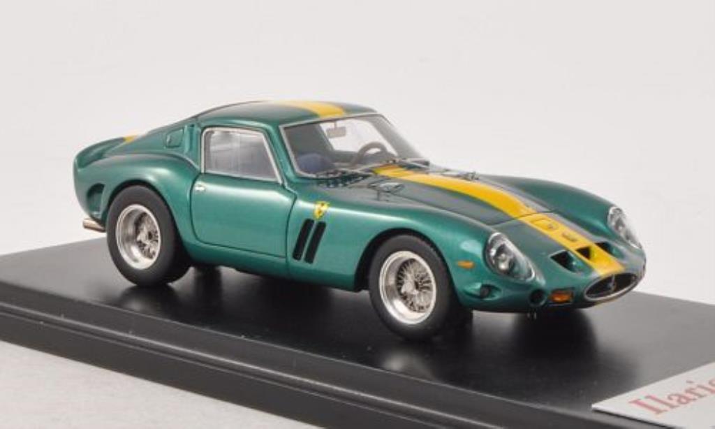 Ferrari 250 GTO 1/43 Ilario GTO grun/geel 1962 modelauto