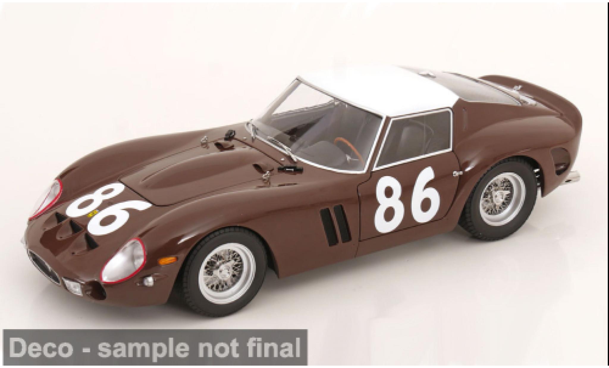 Ferrari 250 1/12 KK Scale GTO Targa Florio 1962 San Marco #86 G.Scarlatti/P.Ferraro 1:12 modelauto