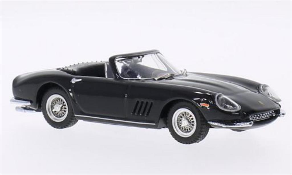 Ferrari 275 1/43 Best GTB/4 Spyder zwart modelauto