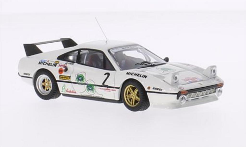 Ferrari 308 GTB 1/43 Best GTB No.2 Team Michelotto Monza 1983 modelauto