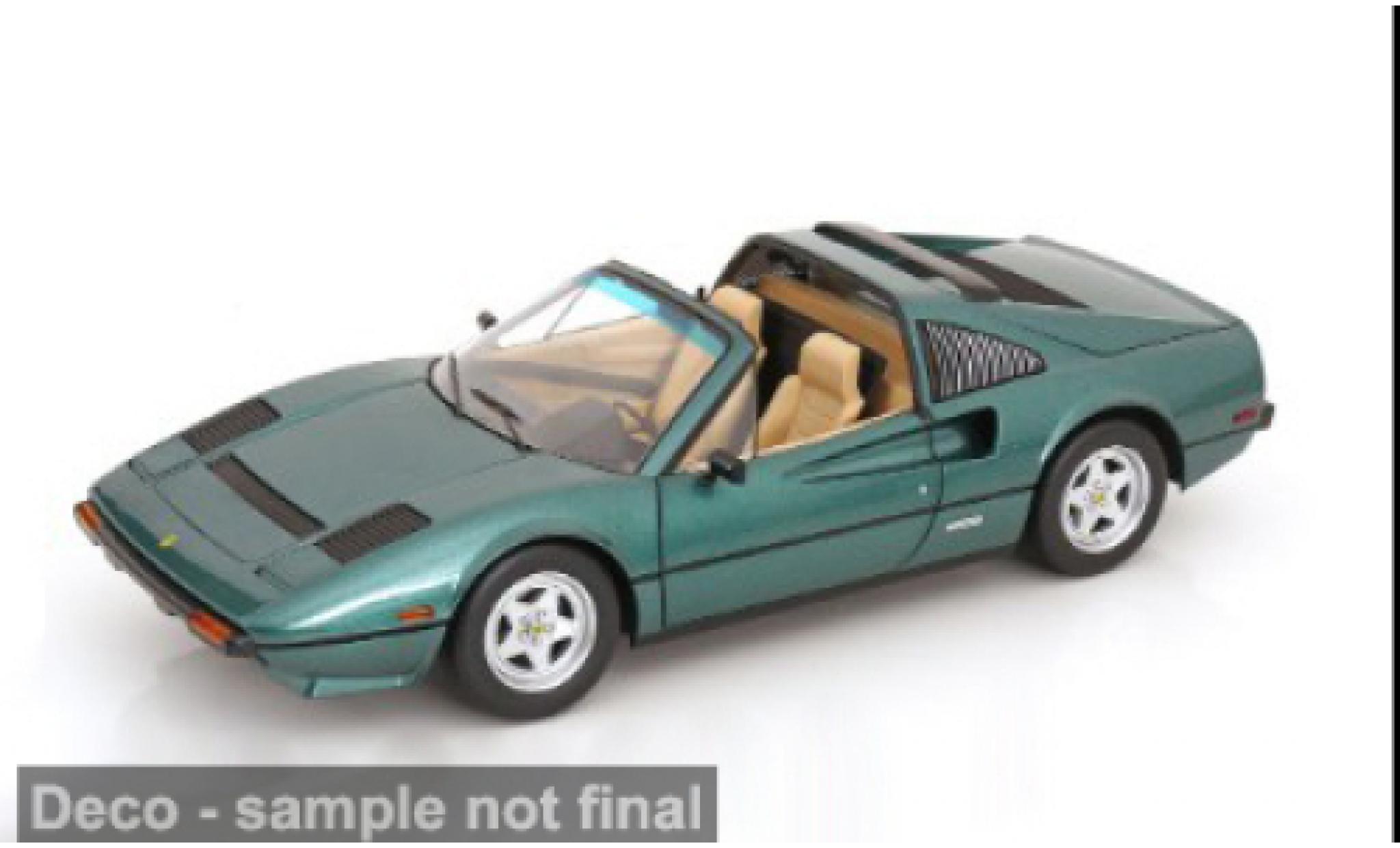 Ferrari 308 1/12 KK Scale GTS QV groen 1982 1:12 modelauto