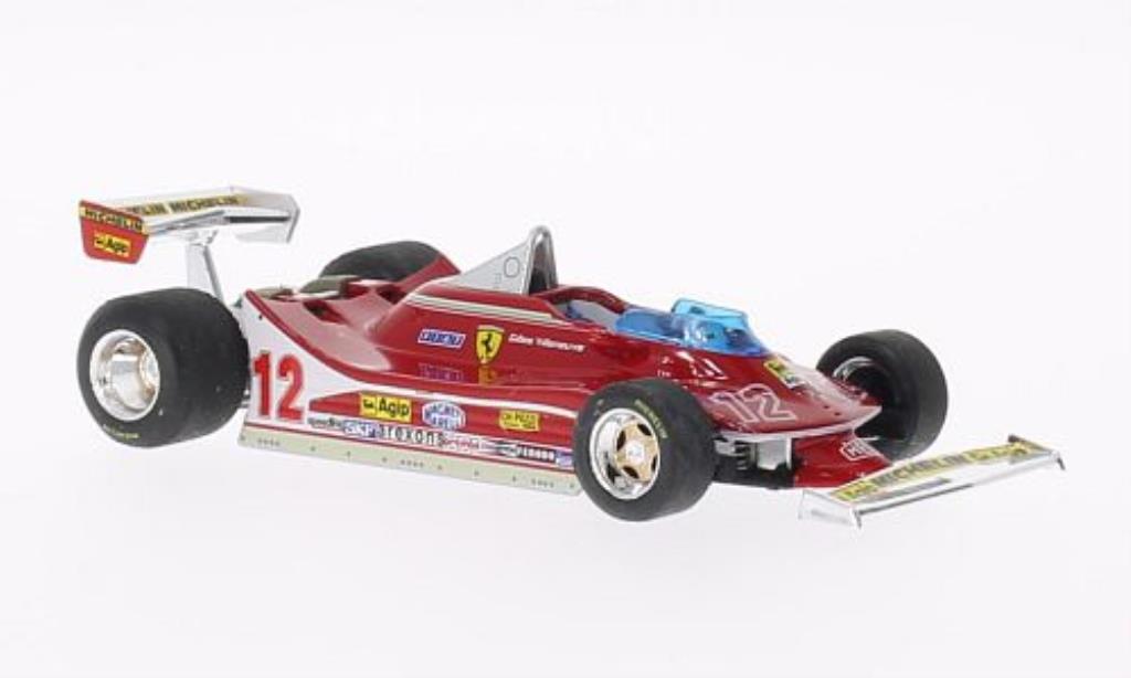 Ferrari 312 T4 1/43 Brumm T4 No.12 GP Frankreich 1979 modelauto