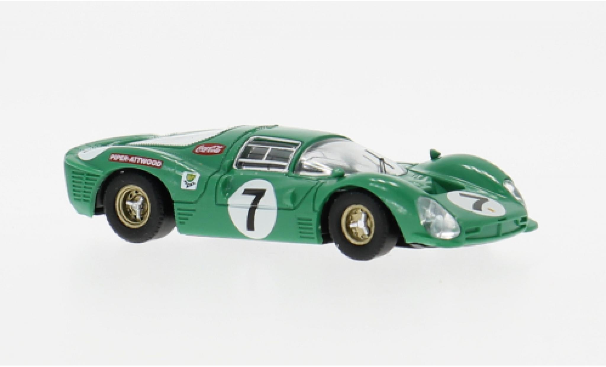 Ferrari 330 1/87 Brekina P3 Kyalami 1967 #7 D.Piper/R.Attwood 1:87 modelauto