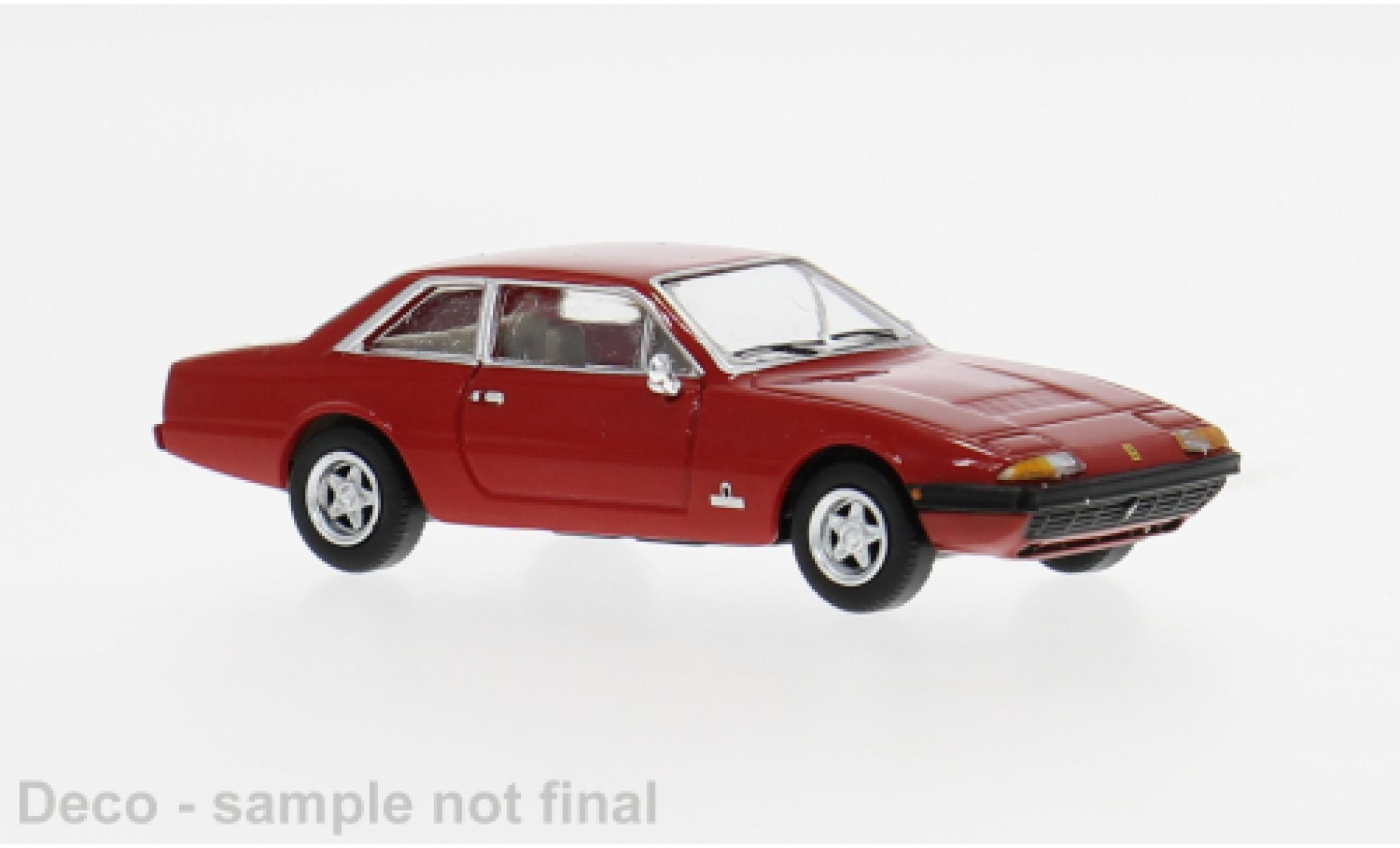 Ferrari 365 1/87 PCX87 GT4 2+2 rood 1972 1:87 modelauto