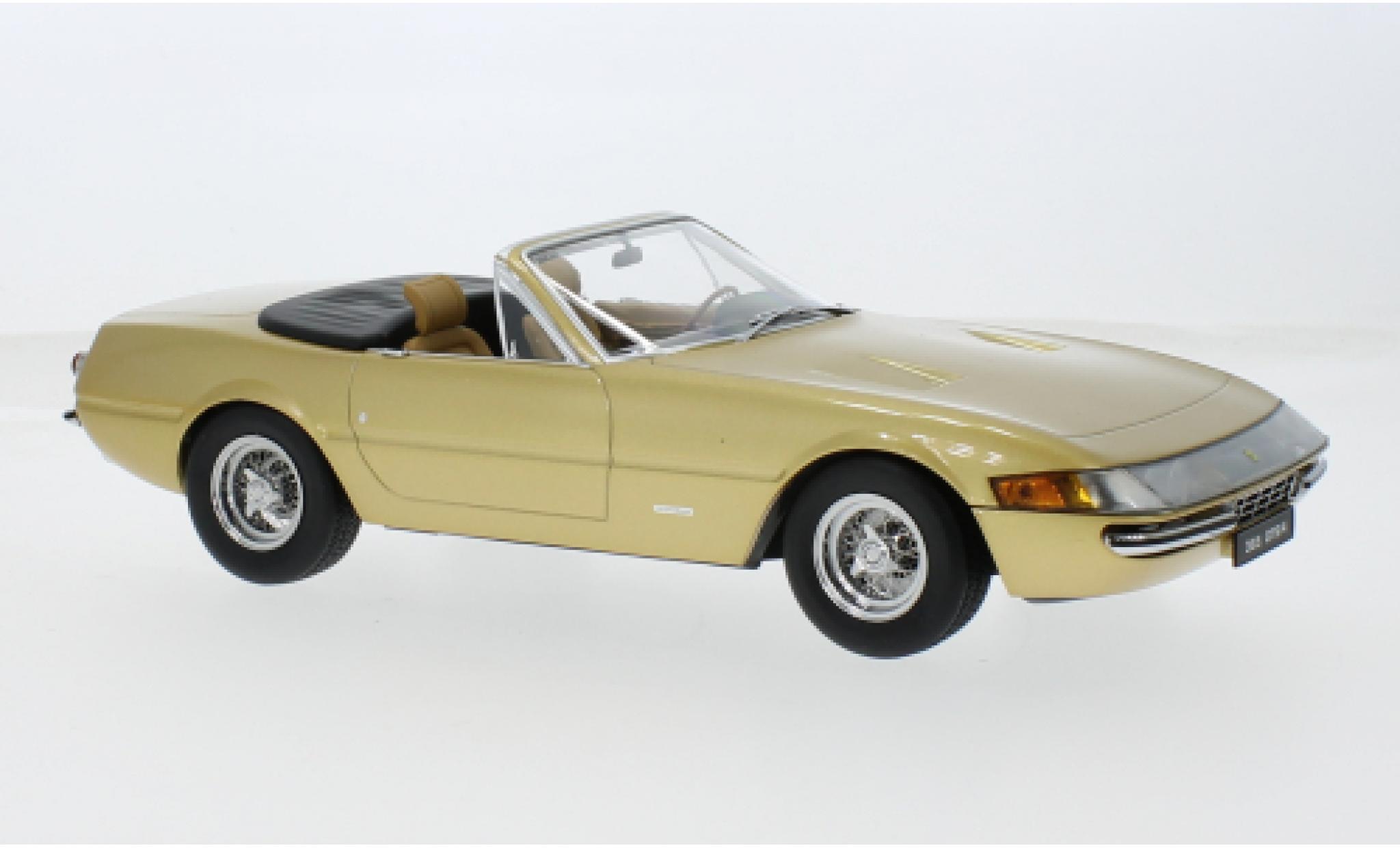 Ferrari 365 1/18 KK Scale GTS/4 Daytona Spider beige 1969 1:18 modelauto