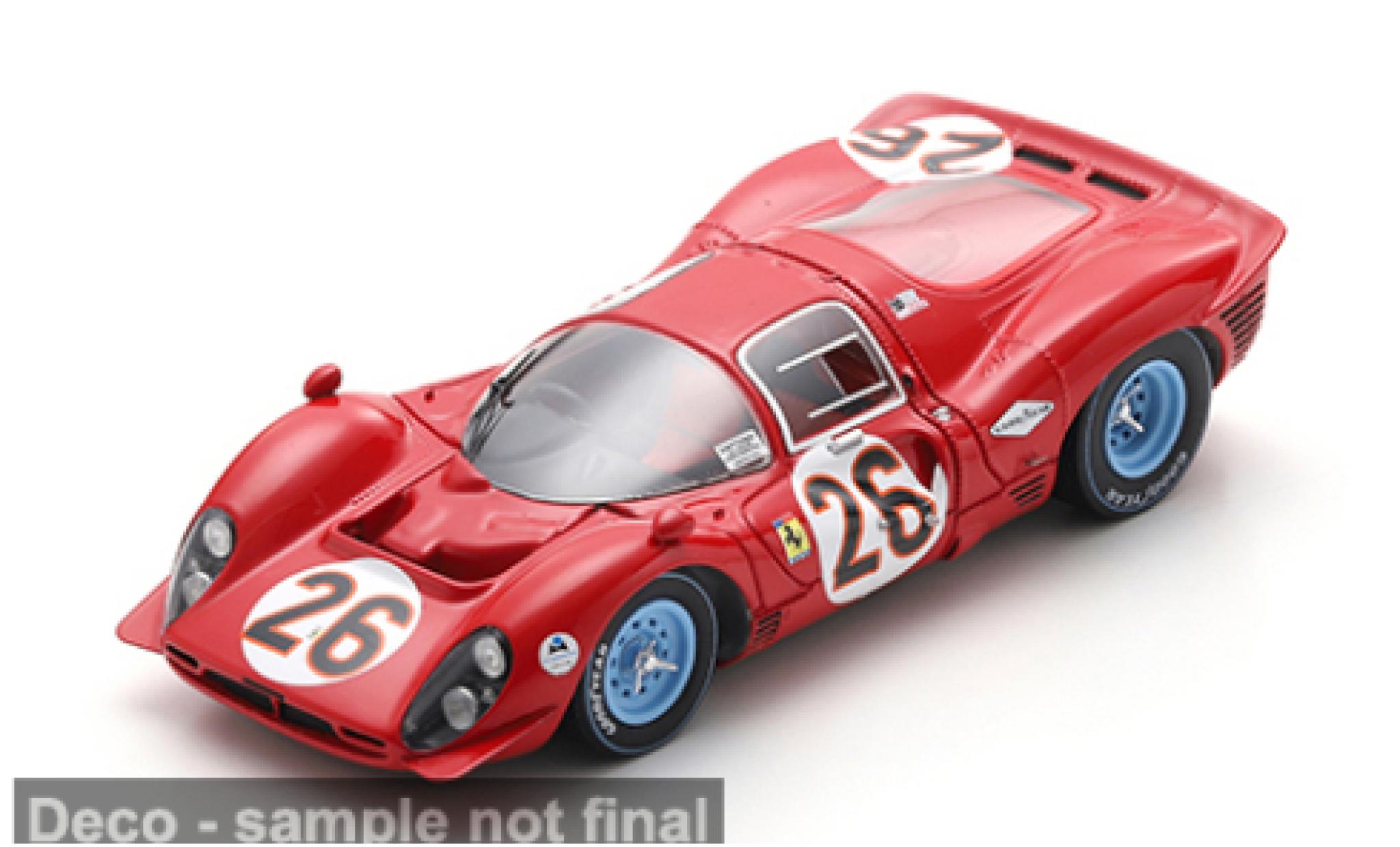 Ferrari 412 1/43 Look Smart P 24h Daytona 1967 #26 P.Rodriguez/J.Guichet 1:43 modelauto