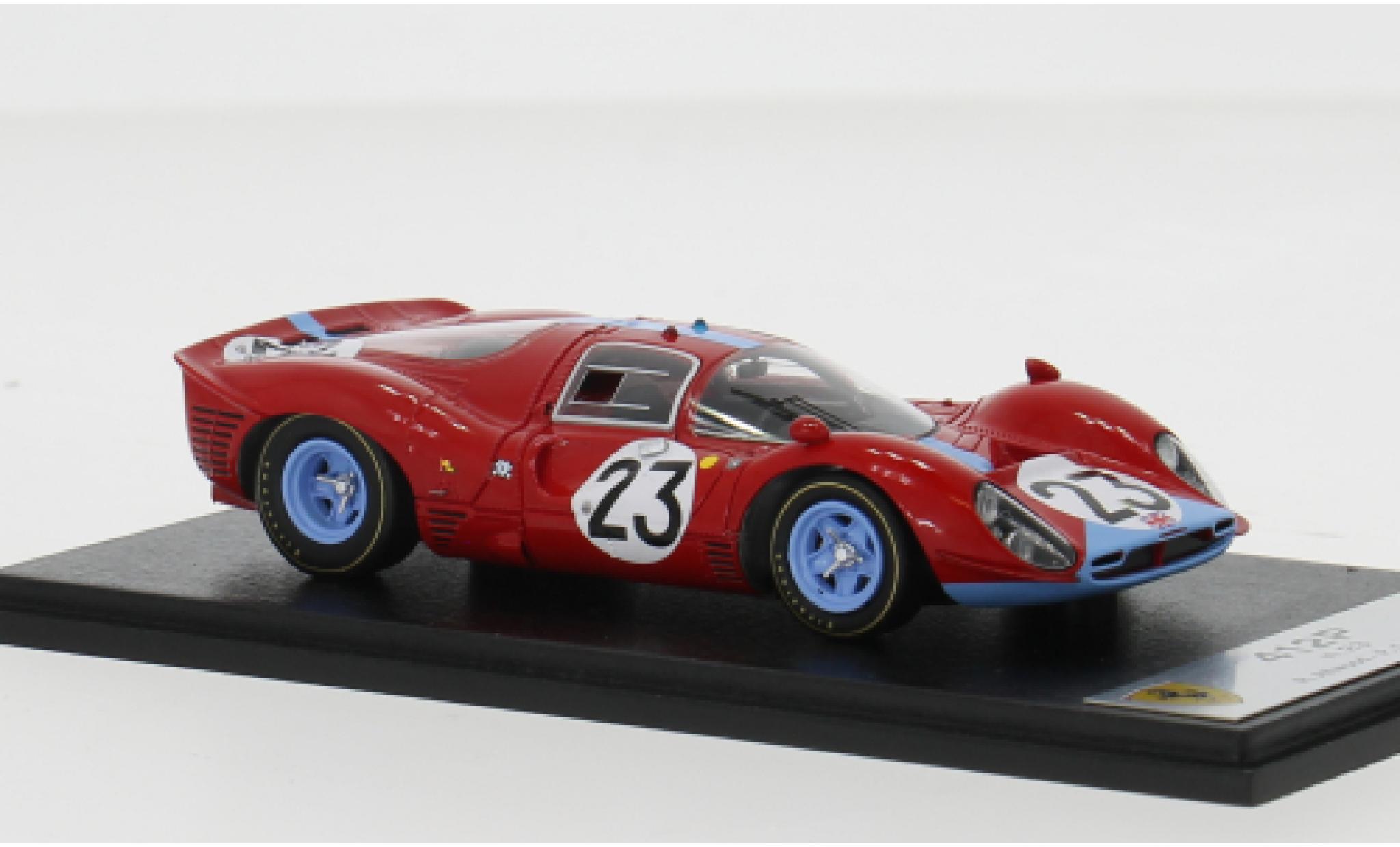 Ferrari 412 1/43 Look Smart P 24h Le Mans 1967 #23 R.Attwood/P.Courage 1:43 modelauto