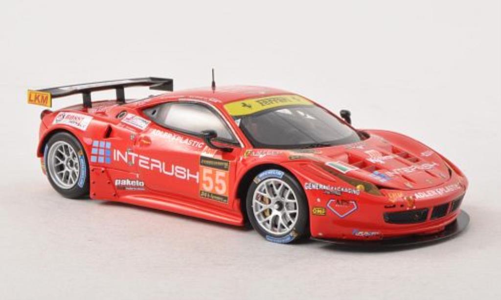 Ferrari 458 Italia 1/43 Fujimi Italia GT2 No.55 AF Corse 24h Le Mans 2013 /L.Case modelauto
