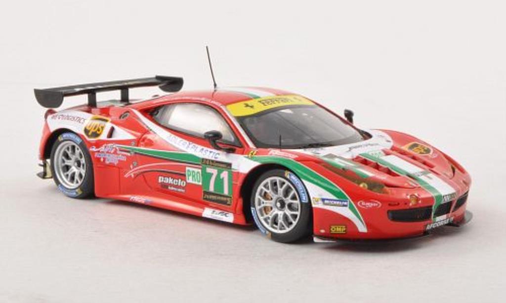 Ferrari 458 Italia 1/43 Fujimi Italia GT2 No.71 AF Corse 24h Le Mans 2013 /O.Beretta modelauto