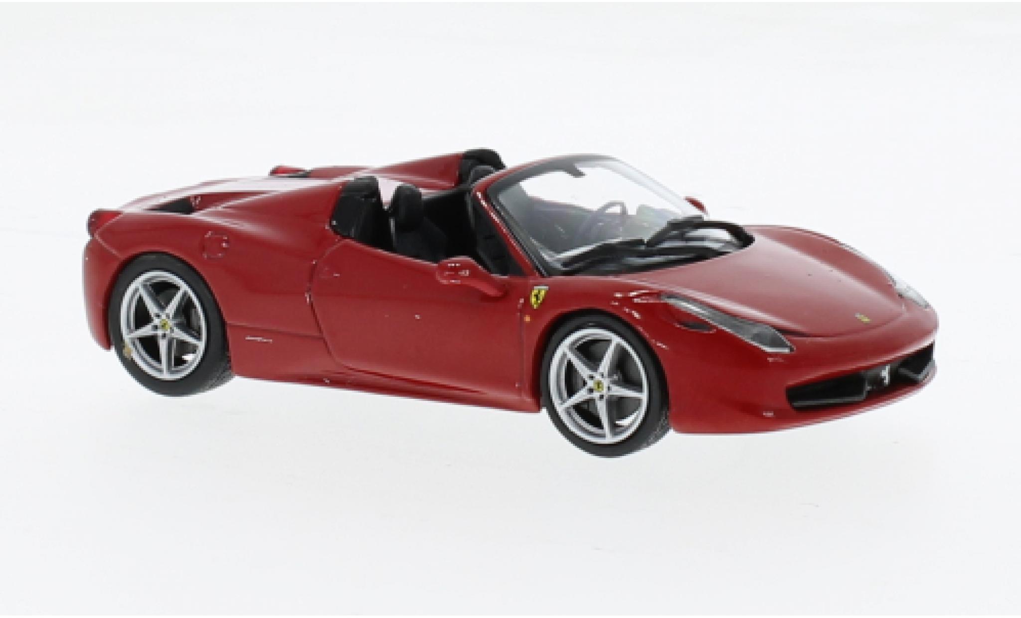 Ferrari 458 1/43 SpecialC Spider rood 2011 1:43 .-133 modelauto