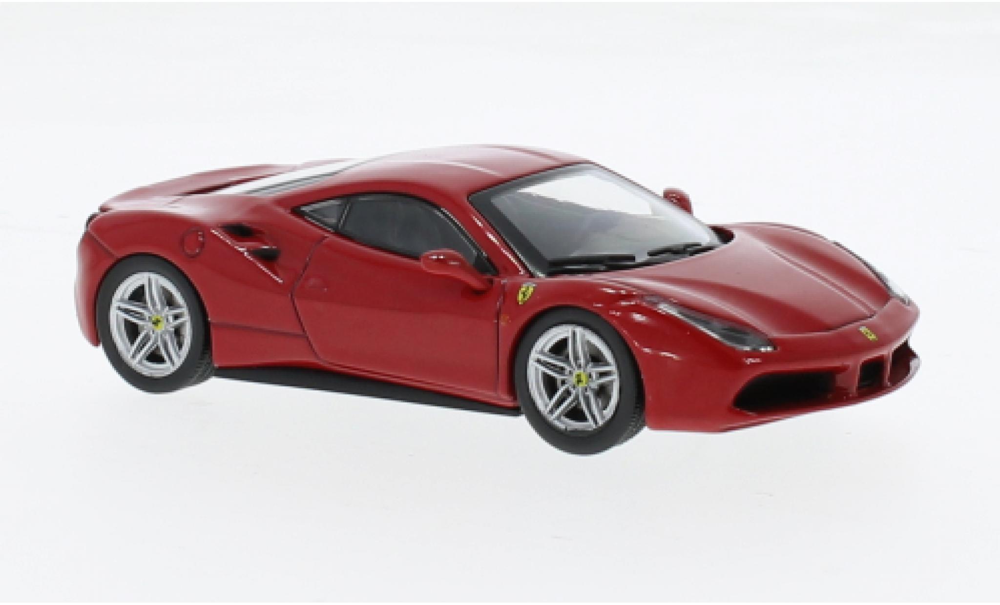 Ferrari 488 1/43 SpecialC GTB rood 2015 1:43 .-133 modelauto