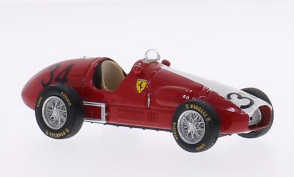 Ferrari 500 F2 1/43 Brumm F2 No.34 Scuderia Svizzera Espadon GP Deutschland 1953 modelauto