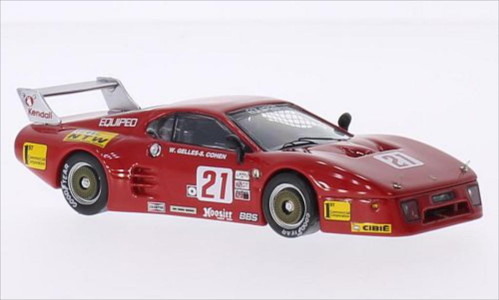 Ferrari 512 BB 1/43 Best BB LM No.21 Lime Rock Park 1984 /W.Gelles modelauto
