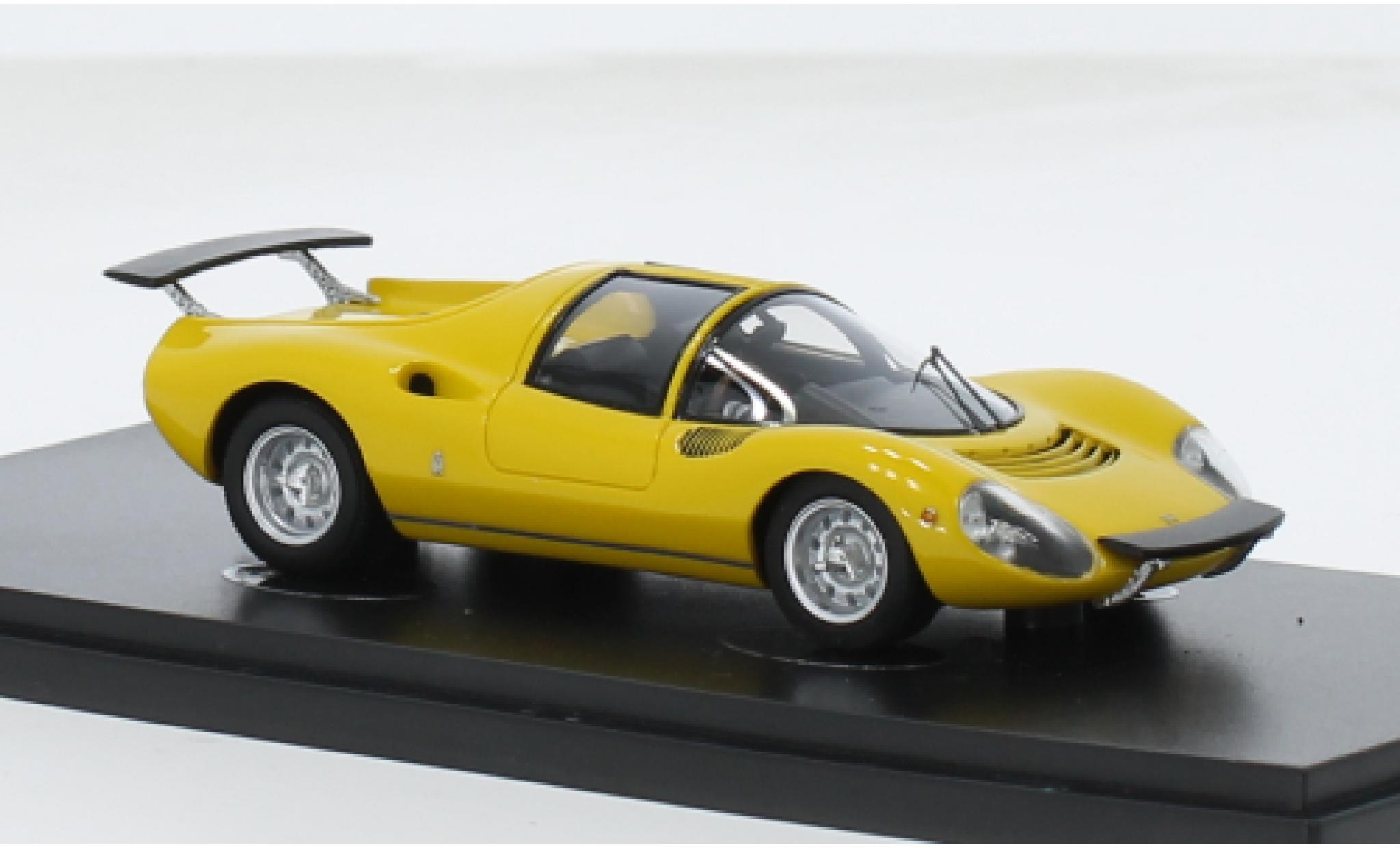 Ferrari Dino 1/43 AutoCult Masterpiece 206 S geel AutoCult / Ma 1:43 modelauto