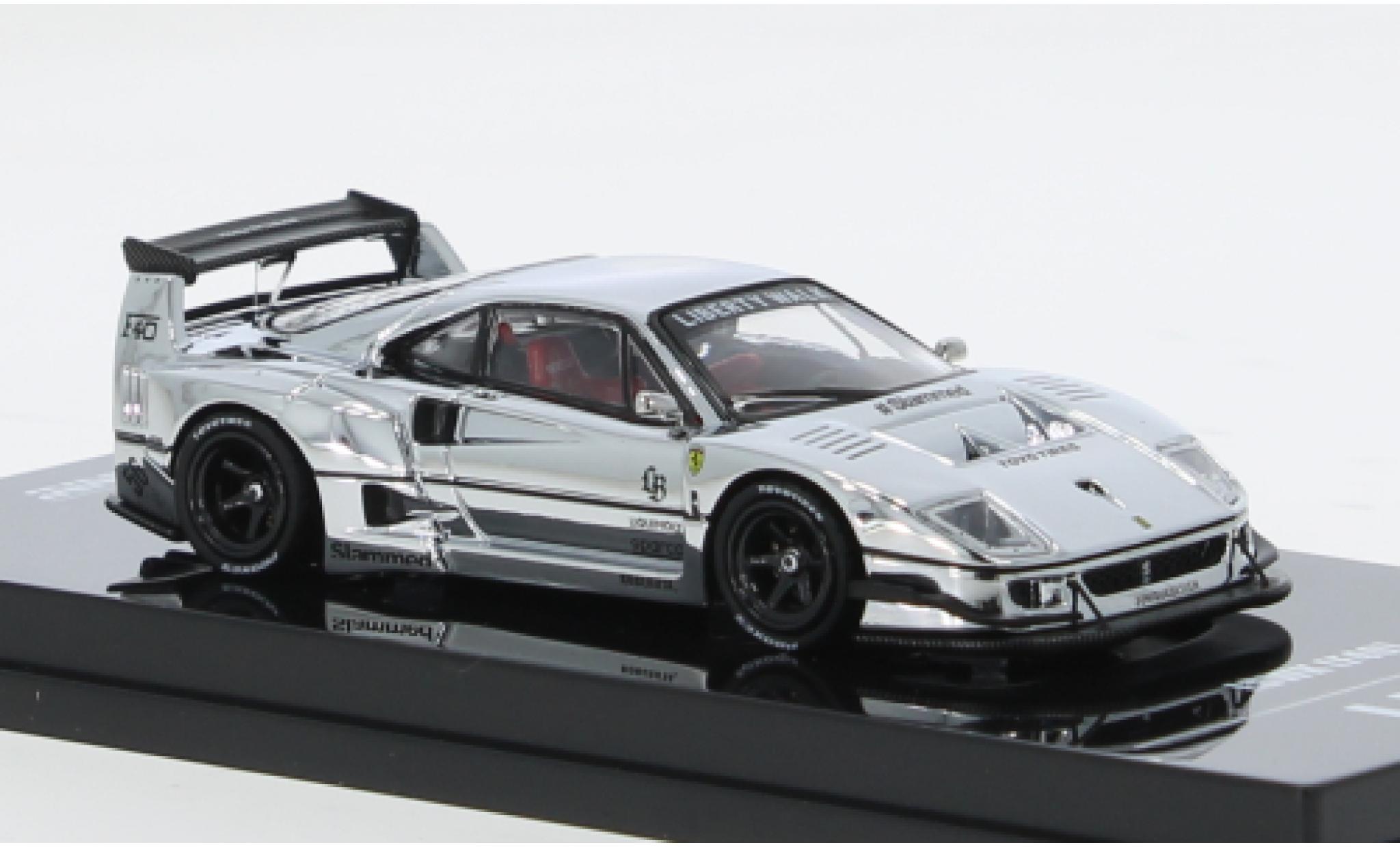 Ferrari F40 1/64 INNO64 grijs 1:64 modelauto