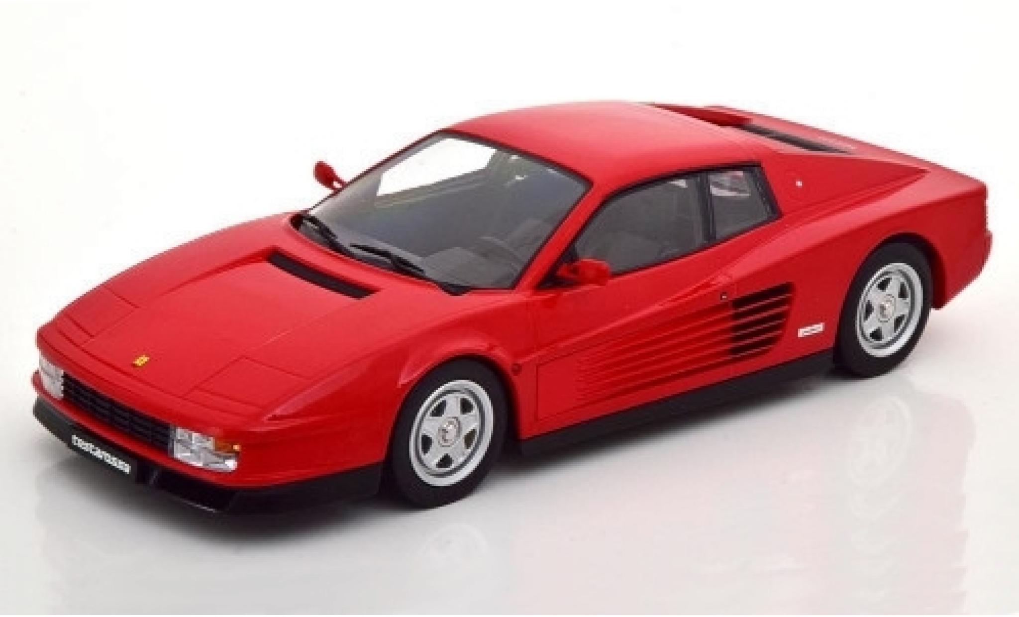 Ferrari Testarossa 1/18 KK Scale rood 1986 1:18 modelauto