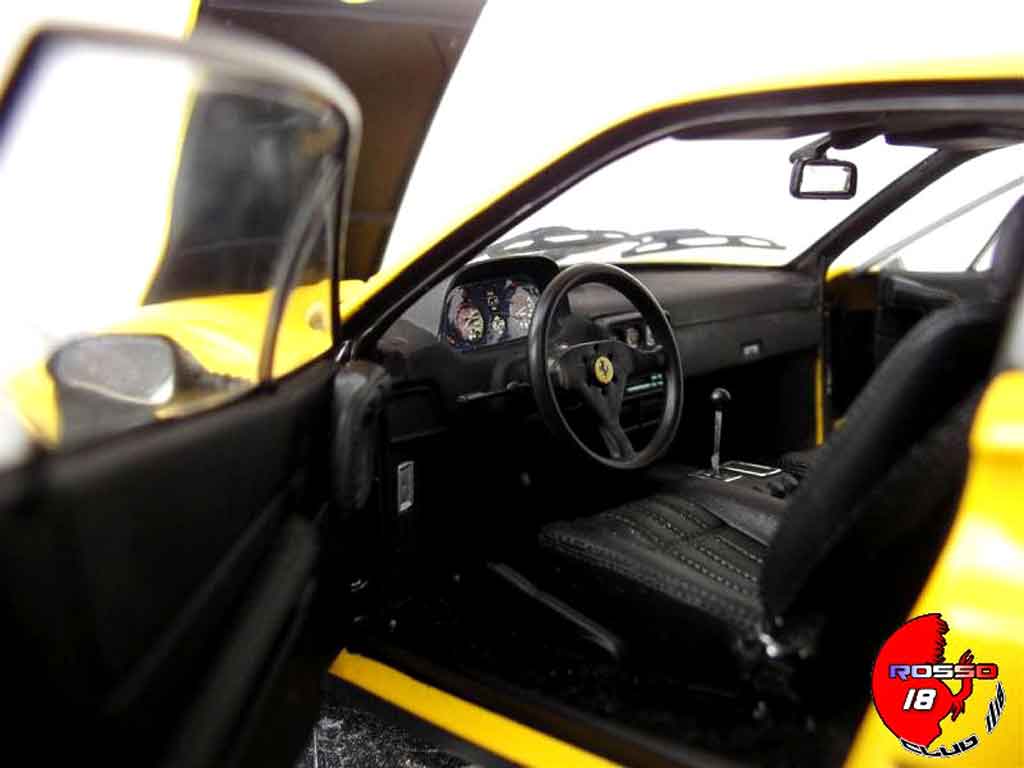 Ferrari 328 GTB geel 60 relay #2503 1/18 Kyosho