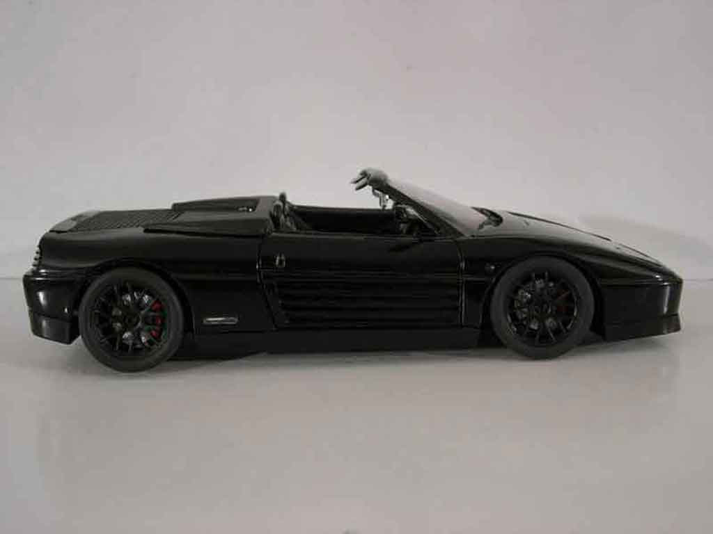 Ferrari 348 Spider tuning zwart 1/18 Mira