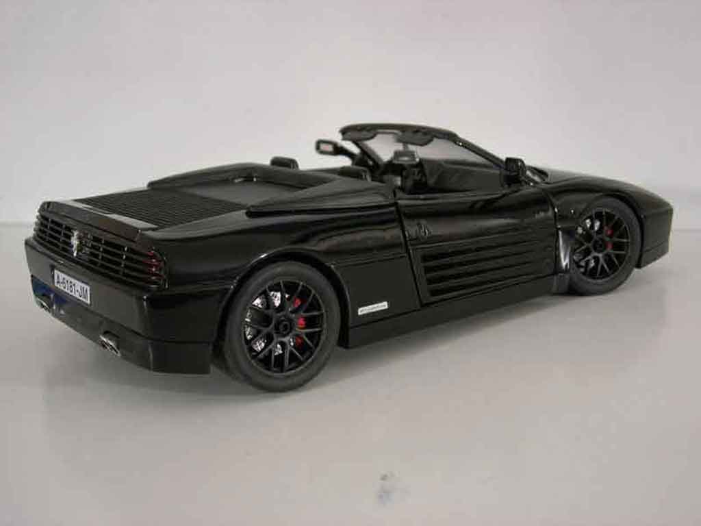 Ferrari 348 Spider tuning zwart 1/18 Mira