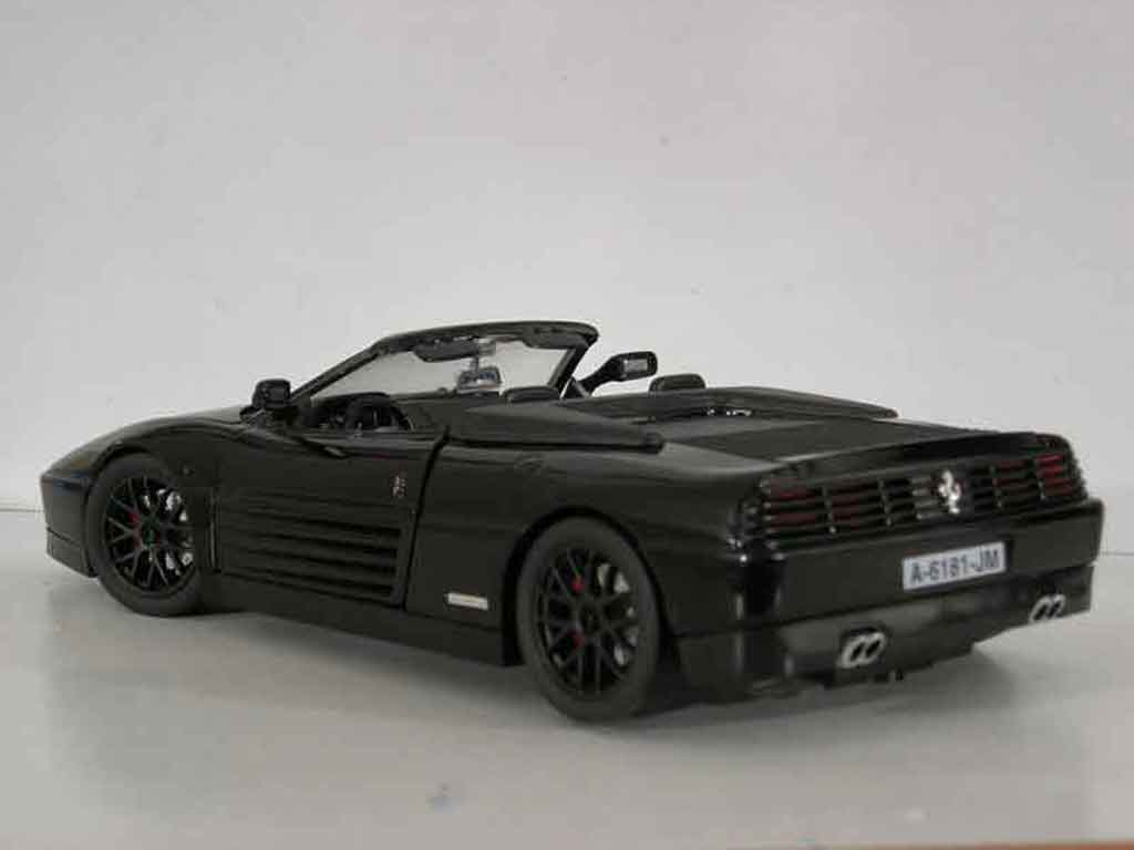 Ferrari 348 Spider tuning zwart 1/18 Mira