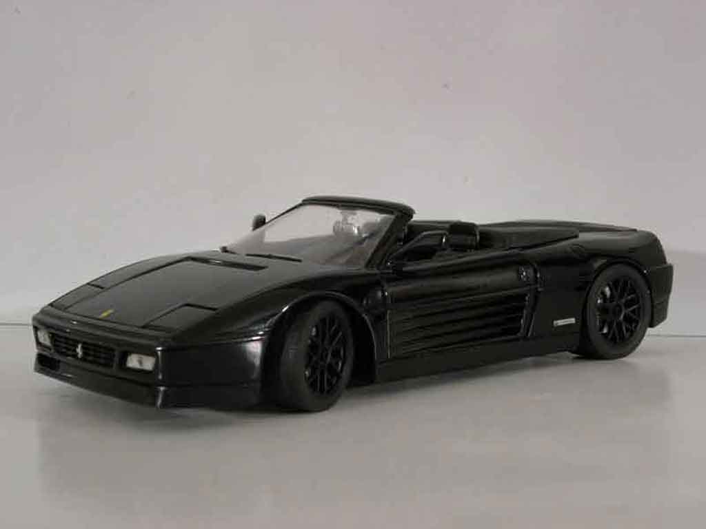 Ferrari 348 Spider tuning zwart 1/18 Mira