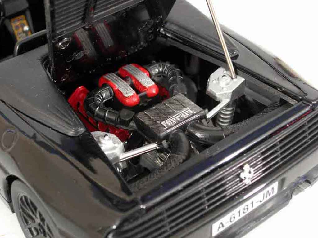 Ferrari 348 Spider tuning zwart 1/18 Mira
