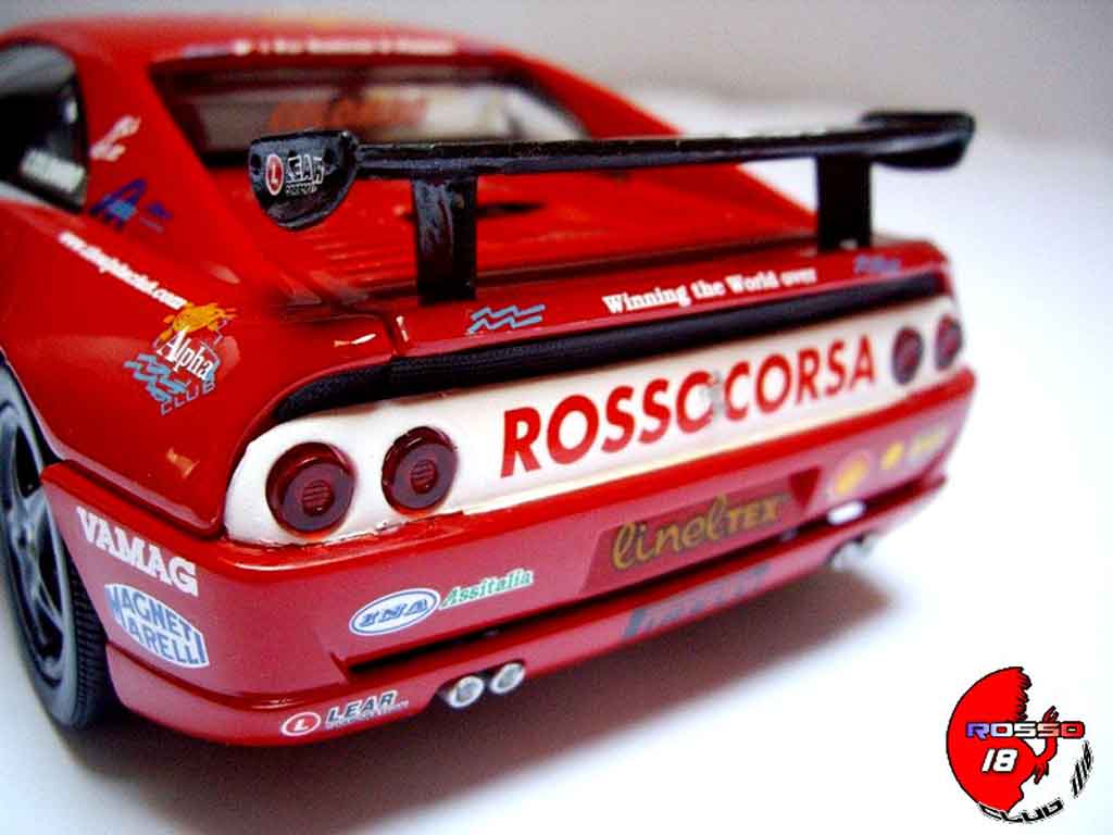 Ferrari F355 Berlinetta Sedan challenge #6 c.colombo 1/18 Hot Wheels