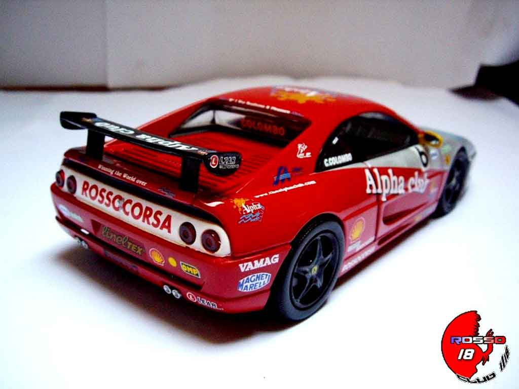 Ferrari F355 Berlinetta Sedan challenge #6 c.colombo 1/18 Hot Wheels