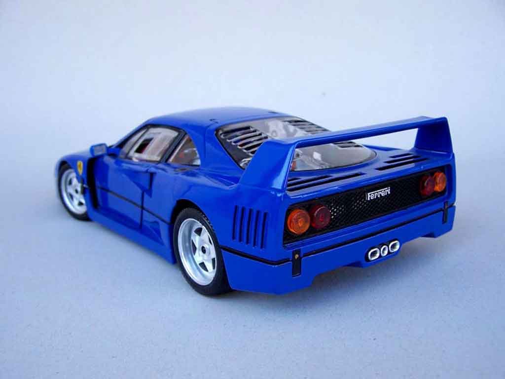 Ferrari F40 Coupe stradale blauw rfr sport 1/18 Burago