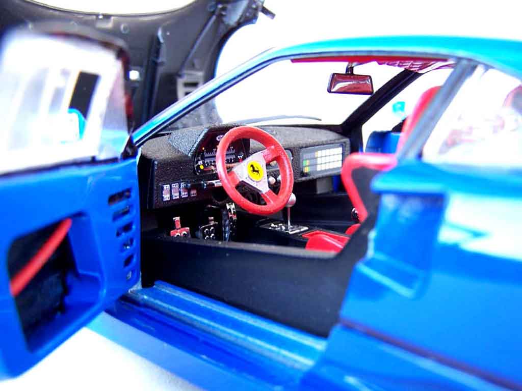 Ferrari F40 Coupe stradale blauw rfr sport 1/18 Burago