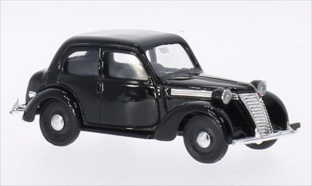 Fiat 1100 1/43 Brumm E zwart 1949 modelauto