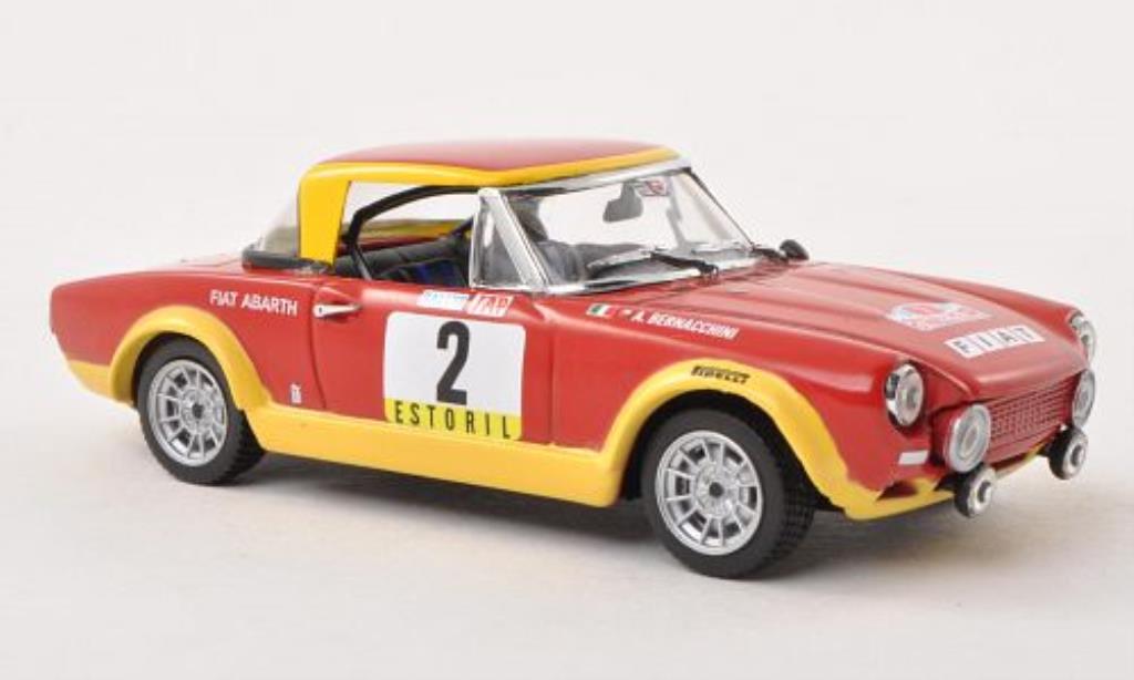 Fiat 124 Abarth 1/43 Vitesse Abarth No.2 Rally Portugal 1974 /A.Bernacchini modelauto