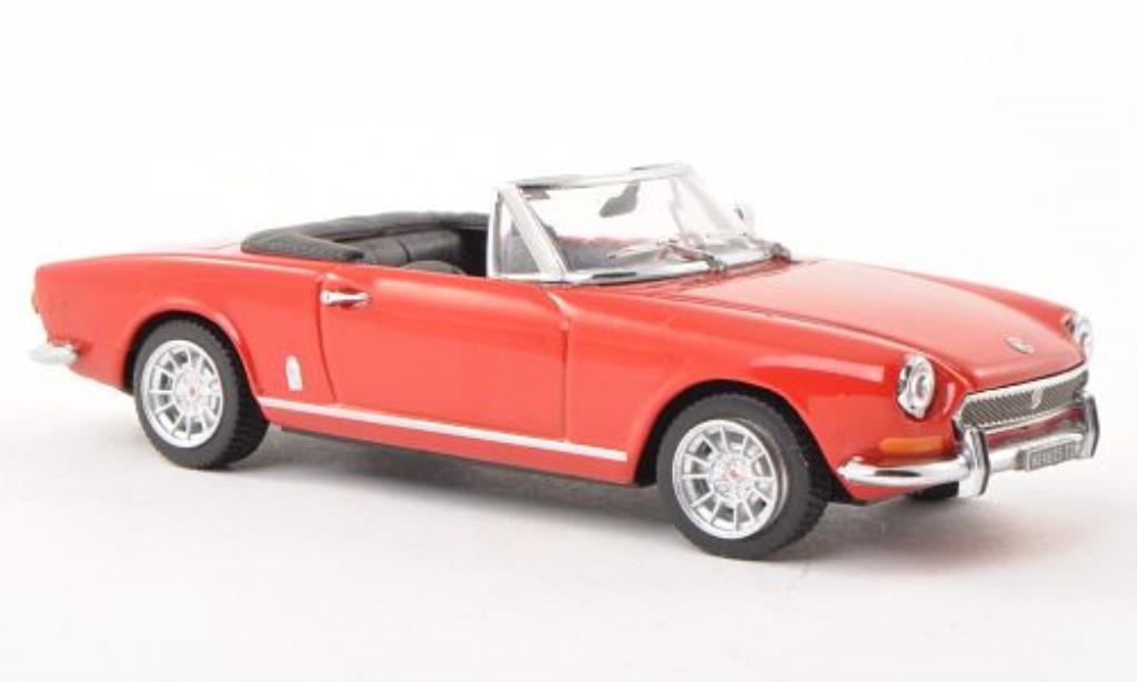 Fiat 124 Spider 1/43 Vitesse Spider BS rood 1970 modelauto