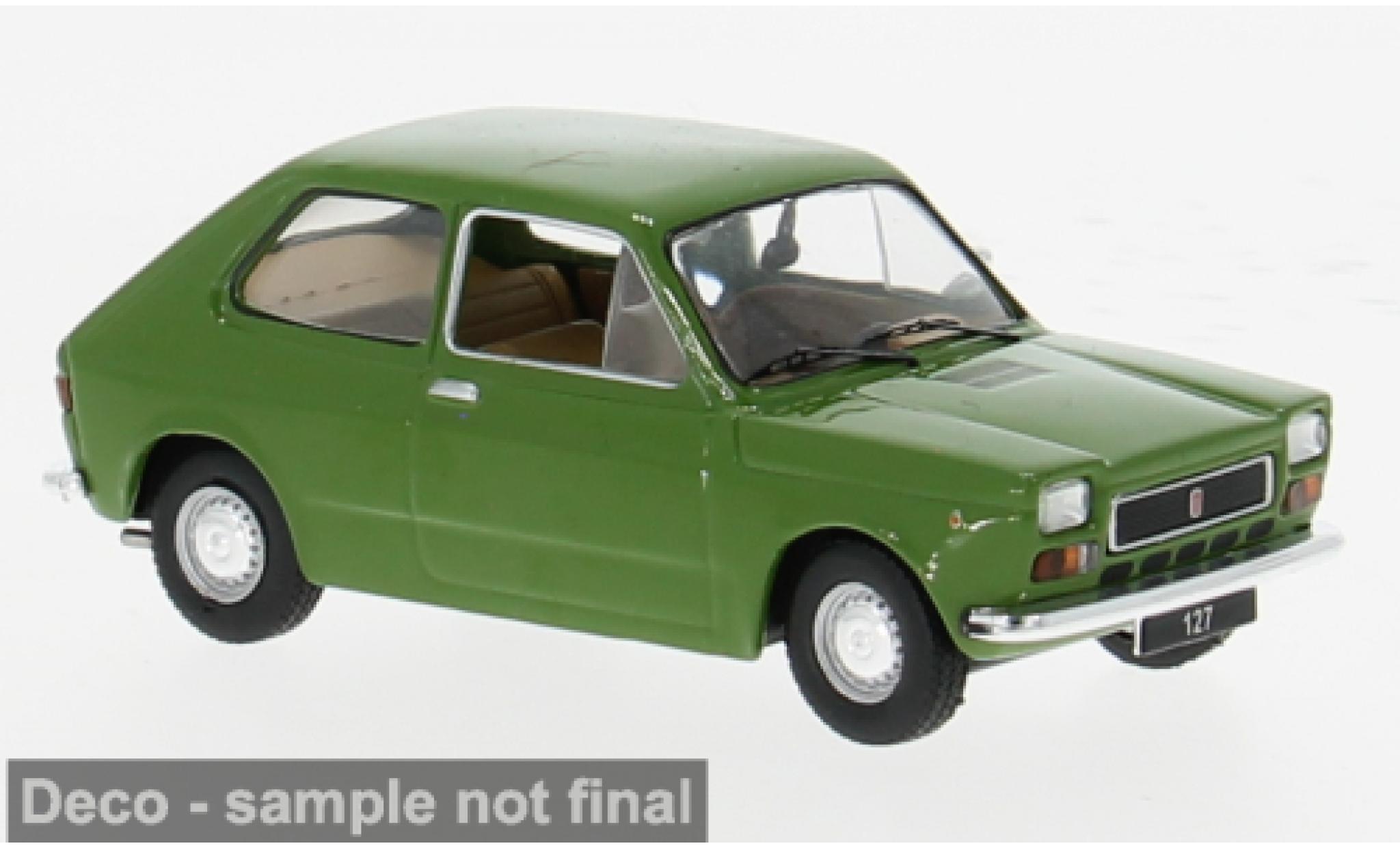 Fiat 127 1/43 IXO groen 1:43 modelauto