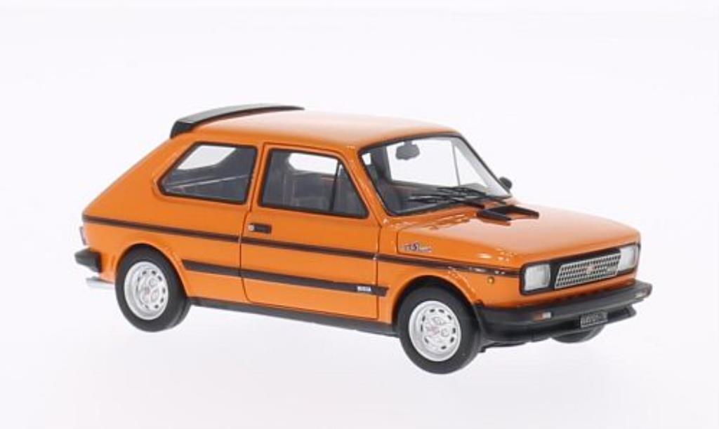 Fiat 127 Sport 1/43 Neo Sport 70 HP oranje 1980 modelauto