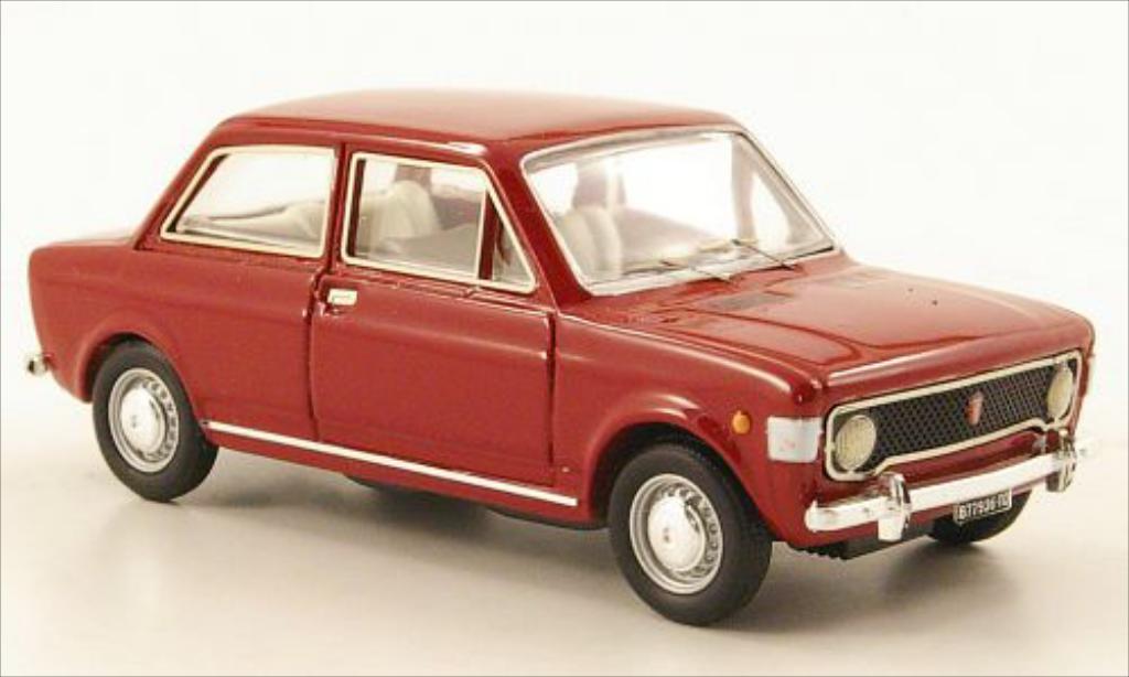 Fiat 128 1/43 Rio rood 1969 modelauto