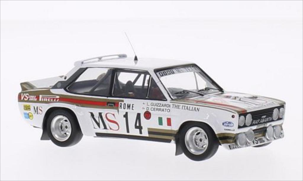 Fiat 131 Abarth 1/43 Trofeu Abarth No.14 MS Team MS Rallye WM Rallye Monte-Carlo 1981 /L.Guizzardi modelauto