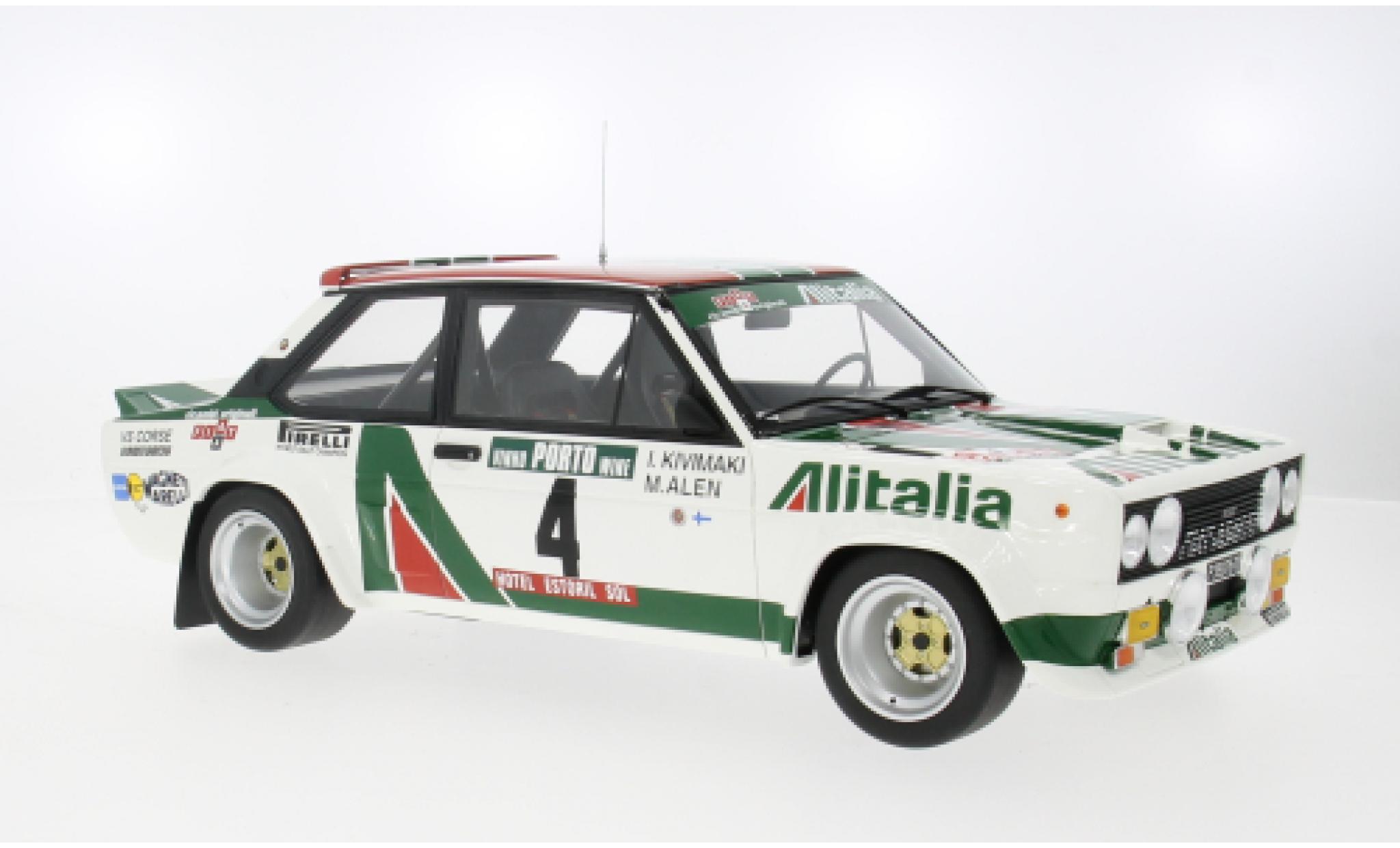 Fiat 131 1/12 Ottomobile Abarth Rally Portugal 1978 #4 M.Alen 1:12 modelauto
