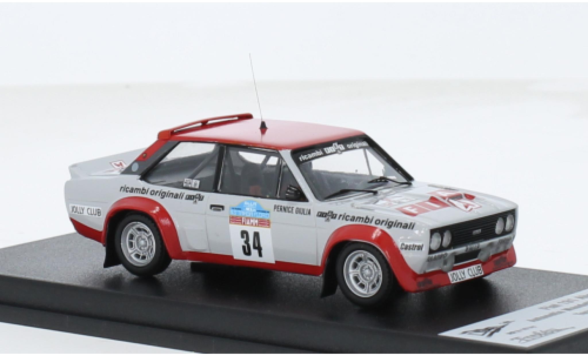 Fiat 131 1/43 Trofeu Abarth Targa Florio 1979 #34 A.Mandelli/G.Pernice 1:43 modelauto