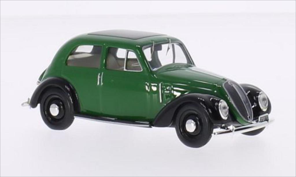 Fiat 1500 1/43 Best grun/zwart modelauto